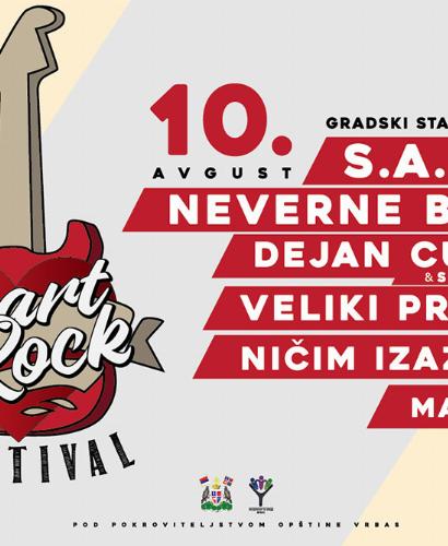 DRUGI HEART ROCK FEST U VRBASU, VIDIMO SE 10. AVGUSTA