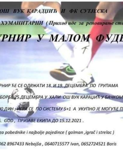 TURNIR U MALOM FUDBALU