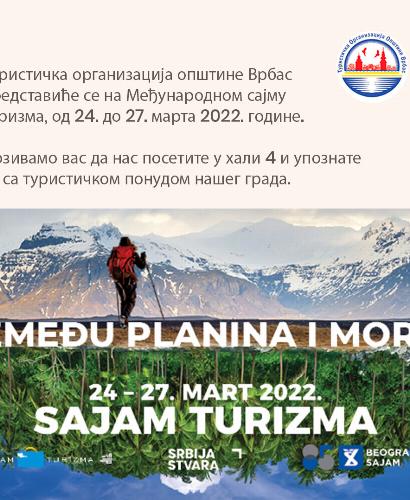 TOO Vrbas na 43. Međunarodnom sajmu turizma u Beogradu