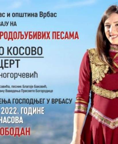 Koncert Danice Crnogorčević u Vrbasu