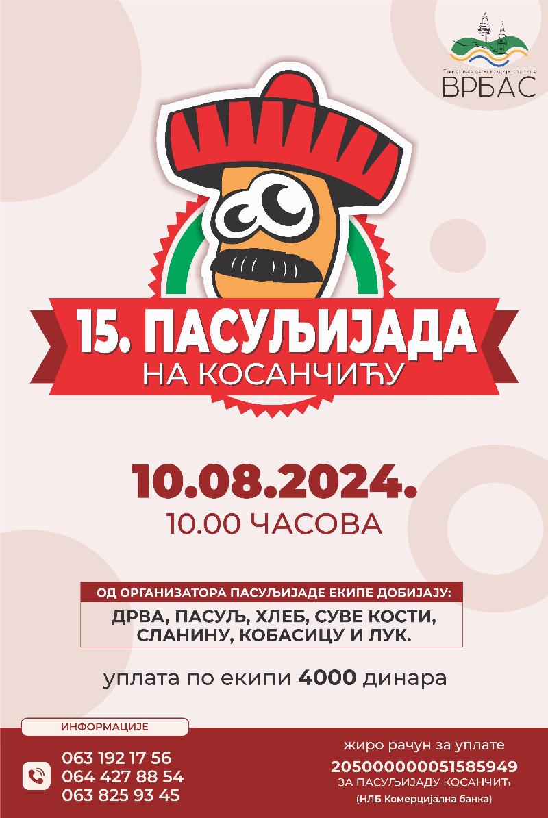 Tradicionalna Pasuljijada u parku na Kosančiću